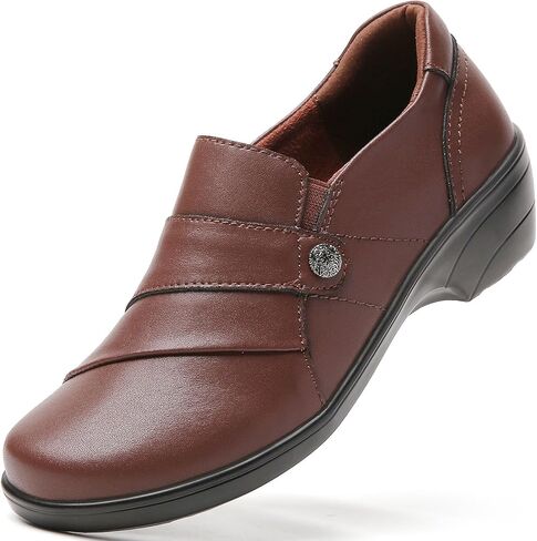 QAE Loafers for Women Orthopedic Shoes Comfortable Slip On Loafers Women's Dress Work Business Casual Shoes in Kuwait