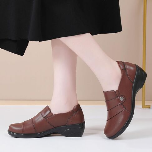 QAE Loafers for Women Orthopedic Shoes Comfortable Slip On Loafers Women's Dress Work Business Casual Shoes in Kuwait