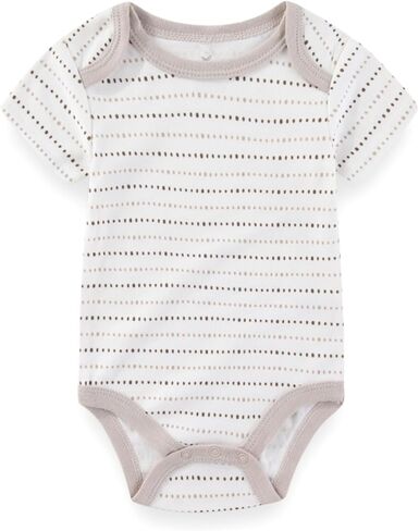 طفل رضيع فتاة bodysuit 5 حزمة القطن قصير الأكمام رومبير ناعم ملابس ملابس ملابس من 0 إلى 12 شهر in Kuwait