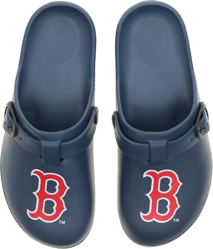 FOCO Open Back Buckle Clog – Comfortable Slip-On Sandals for MLB Fans, Officially Licensed Team Footwear in Saudi Arabia