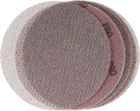 Generic 10pcs Mesh Sanding Discs 6 Inch Hook and Loop Sanding Net 80 Grits Dust Free Abrasive Pads for Car Wood Drywall Metal Polishing & Grinding in Saudi Arabia