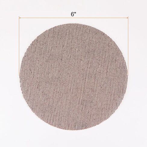 Generic 10pcs Mesh Sanding Discs 6 Inch Hook and Loop Sanding Net 80 Grits Dust Free Abrasive Pads for Car Wood Drywall Metal Polishing & Grinding in Saudi Arabia