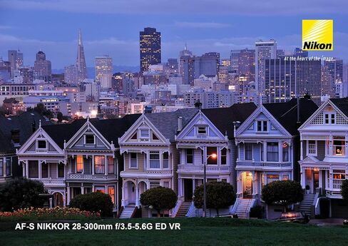 Nikon 28-300mm f/3.5-5.6g ed-if AF-S VR II (تخفيض الاهتزاز) عدسة تليفوتوغرافية واسعة الزاوية nikkor-النسخة الدولية (بدون ضمان) in Saudi Arabia