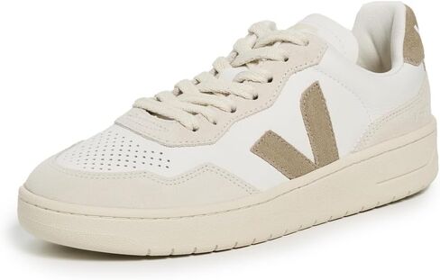 أحذية Veja Women's V-90 ، White/Taupe ، 9 متوسطة لنا in Kuwait