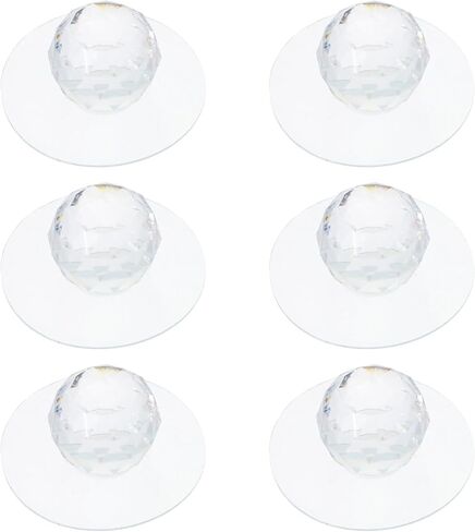 ARTIBETTER 30pcs Acrylic Drawer Handles Modern Crystal Cabinet Knobs for Easy Installation Pulls for Home Furniture and Wardrobe No Drill and Safe Design in Saudi Arabia