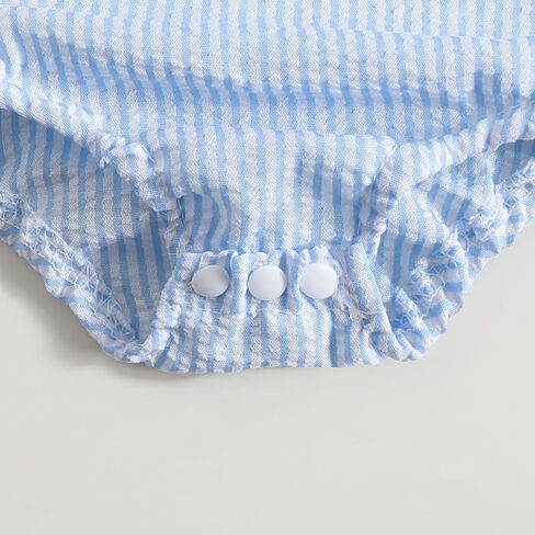 Baby Boy Football Outfit Newborn Football Onesie Bubble Romper Striped Overalls Sleeveless Bodysuit Summer Clothes in Kuwait