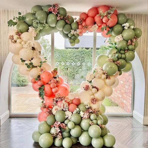 7FT Metal Double Heart Backdrop Stand Heart Arch Stand for Proposal Wedding Balloon Arches for Ceremony Valentine's Day Birthday Party Decoration (White) in Saudi Arabia