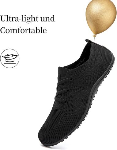 Women's Barefoot Shoes Lightweight Slip On Walking Shoes Breathable Zero Drop Sneakers for Outdoor Casual Tennis Fashion in Kuwait