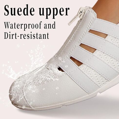 Women's Comfortable Walking Shoes Lightweight Mesh Slip-on Loafers Low Top Casual Fashion Sneaker for Women in Saudi Arabia