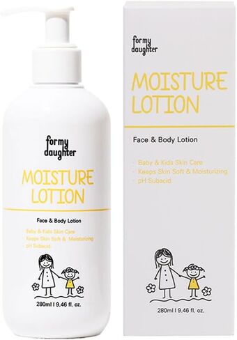 for my daughter Face & Body Soothing Baby Lotion | Daily Baby Care, Non-Scented| Dermatologist-Tested for Sensitive Skin – 280ml (9.46oz) in Saudi Arabia