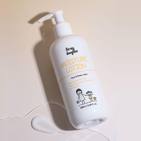 for my daughter Face & Body Soothing Baby Lotion | Daily Baby Care, Non-Scented| Dermatologist-Tested for Sensitive Skin – 280ml (9.46oz) in Saudi Arabia
