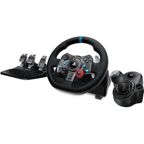 عجلة السباق Logitech G29 Driving Force + حزمة Logitech G Driving Force Shifter لأجهزة PS3 وPS4 (متجددة) in Saudi Arabia