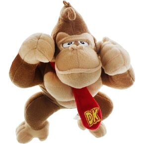 Nintendo 10.5" Donkey Kong Plush Doll - Animal Themed, Soft & Colorful Toy Figure
