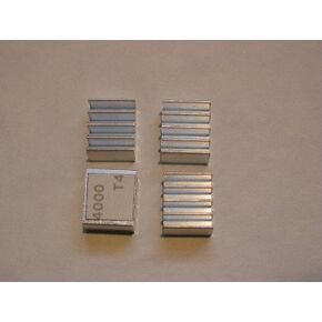 Xbox 360 RAM Heatsinks (4 pcs) for HANA ANA Southbridge RAM Chips - Upgrade Cooling Repair - Prevent RROD