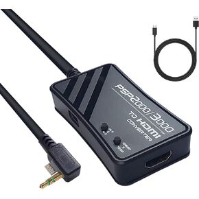 محول PSP2000/PSP3000 إلى HDMI، كابل HDMI لوحدة التحكم المحمولة PSP 2000، PSP 3000.
