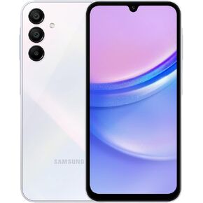 Samsung Galaxy A15 (SM-155M/DSN), 128GB 6GB RAM, Dual SIM, Factory Unlocked GSM, International Version (Wall Charger Bundle) (Light Blue)