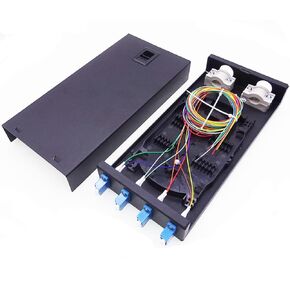 LC Wall Mount Distribution Box (LC/UPC 8 Ports 16 Cores)