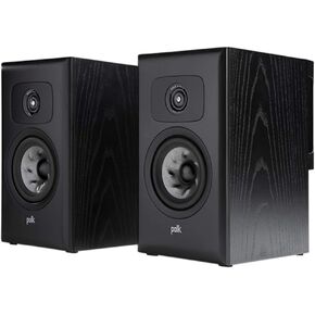 Polk Audio Legend L100 Bookshelf Speaker (2021 Model) - 1" Pinnacle Tweeter & 5.25" Turbine Cone Woofer, Improved Power Port Technology for Deeper Bass, Hi-Res Audio Certified, (Single, Brown Walnut)