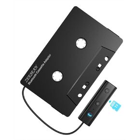 Car Bluetooth 5.1 Cassette Adapter Support TF Card, Wireless Cassette Aux Adapter, Car Audio Bluetooth Receiver, Tape Player Adapter for Vehicle