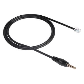 SinLoon RJ9 Male to 3.5mm Telephone Adapter Cable, RJ9 Headset to Male 3.5mm Cell Phone Adapter - Convert RJ9 Headphone to Smartphones Most Android Cellphone with 3.5mm Headphone Jack(RJ9 Male)