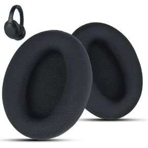 Fabric Replacement Earpads for Sony WH-1000XM3 (XM3) Wireless Headphones, Ear Cushions Compatible with Sony Headphones, WH1000XM3 Ear Pads with Smooth Fabric & Memory Foam