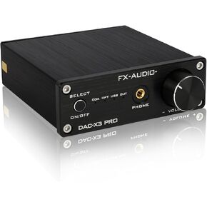 FX-Audio DAC-X3PRO USB DAC ESS9023 Headphone Amplifier CS8416 Support ASRC Transmission HiFi Portable Decoder Headphone Amp