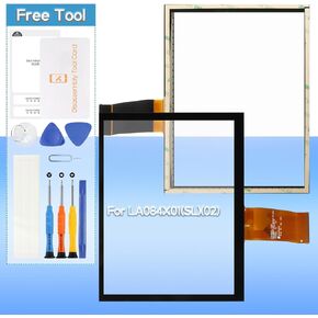 LA084X01(SL)(01) 8.4" Uconnect Touch Screen Digitizer Compatible with Ram 1500 2500 3500 Chrysler Dodge Durango Challenger Grand Cherokee Wrangler 2017 2018 2019 2020 Radio Navigation Replace