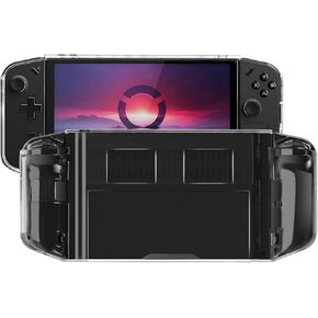 Miimall Clear Case for Lenovo Legion Go,Soft TPU Full Protection Anti-Fingerprint Protective Cover Case for Lenovo Legion Go Gaming Handheld(Clear)