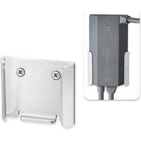 Aluminium Wall Mount for Starlink Ethernet Adapter Smooth Surface/Refined Shape - Sturdy Durable Bracket Mounting Accessories for Starlink Ethernet Adaptor