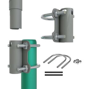 محول أنبوب تثبيت عمود CHGRNLF Starlink لطبق Starlink V2، قطر الأنبوب المطبق 35~55 مم، يستخدم للمركبات الترفيهية واليخوت والسور (قطعة واحدة) in Kuwait