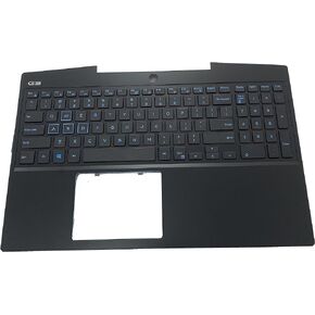 Replacement for Dell G Series G3 15 3590 Laptop Upper Case Palmrest Backlit Keyboard Assembly Part 00JP6X 0JP6X