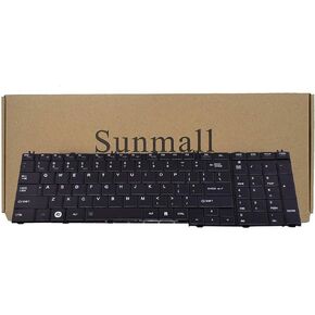 Keyboard Replacement Compatible with Toshiba Satellite C650 C650D C655 C655D C660 C660D C665 C665D L550 L550D L650 L650D L655 L655D L670 L670D L675 L675D L770 L750D L755 B350 Series Laptop