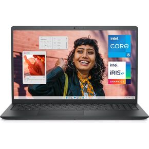Dell Inspiron 3530 Laptop - 15.6-inch FHD (1920 x 1080) Touchscreen Display, Intel Core i7-1355U, 16GB DDR4 RAM, 1TB SSD, Intel Iris Xe Graphics, Windows 11 Home, 6-Months Migrate - Platinum Silver in Kuwait