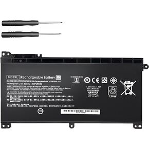 BI03XL Battery for HP Pavilion X360 M3-U 13-U M3-U001DX M3-U103DX 13-U100TU 13-U100TU 13-U118TU Stream 14-AX 14-ax010nr 14-ax020wm 14-ax030wm TPN-W118 Laptop ON03XL HSTNN-LB7P HSTNN-UB6W 843537-541