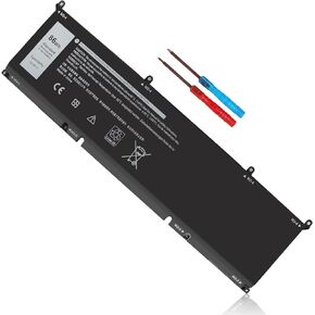 86Wh 69KF2 11.4V Battery for Dell Alienware M15 M17 R3 R4 XPS 15 9500 9510 9520 9530 G7 15 7500 G15 5510 5511 5515 5520 5521 Precision 5550 5560 5570 Inspiron 7510 7610 7620 P87F P91F P45E 70N2F M59JH