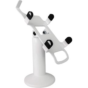 DCCStands Swivel and Tilt Pax A920 / A920 Pro Terminal Stand, Screw-in and Adhesive (White)