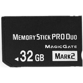 32GB High-Speed Memory Stick Pro Duo Mark2 - Perfect for PSP and Camera Memory Cards