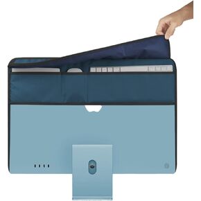 Protect Dust Cover for 24 Inch iMac, iMac Display Apple All-in-one Computer Screen Protector (Blue)