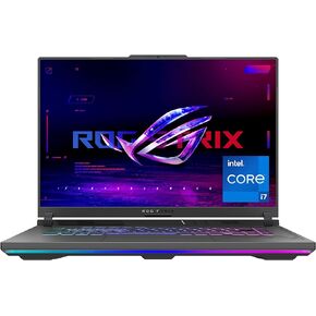 كمبيوتر محمول للألعاب ASUS ROG Strix G16 (2024)، شاشة 16 بوصة 16:10 FHD 165 هرتز، NVIDIA® GeForce RTX™ 4060، Intel Core i7-13650HX، 16 جيجابايت DDR5، 1 تيرابايت PCIe Gen4 SSD، Wi-Fi 6E، Windows 11، G614JV- AS74