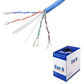 New 1000Ft Cat6 Cat 6 Network Bulk Cable Ethernet LAN Patch Hight Speed Cable