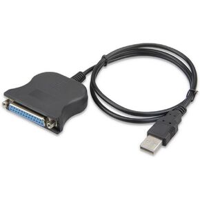 DB25 USB to Female Parallel IEEE 1284 Printer Adapter Cable Cord