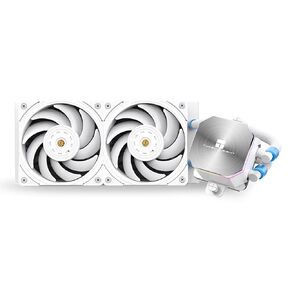 Thermalright Frozen Edge 240 Black Liquid CPU Water Cooler with 120mm PWM Fan,240 Black Cold Row Specification,Integrated Water-Cooler Heatsink for AMD/AM4/AM5,Intel LGA1700/1150/1151/1200/2011