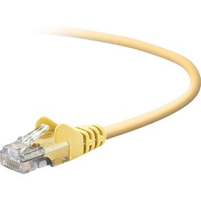 Belkin Snagless CAT5E Patch Cable * RJ45M/RJ45M; 25 Yellow (A3L791b25-YLW-S)