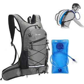 Hydration Pack,Large Capacity Backpack,Lightweight Hydration Backpack for Men Women,Hydration Backpack with 2L Water Bladder for Hiking,Running,Cycling,Climbing,Camping