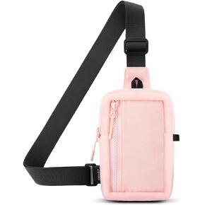 USHAKE Small Crossbody Bags for Women Men - Mini Sling Bag for Traveling and Hiking