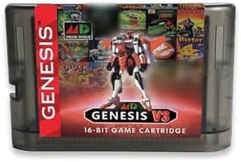 Super Cartridge MD V3 Pro 1200 in 1 Multi Game Cartridge for Sega Genesis Mega Drive Consoles in Saudi Arabia