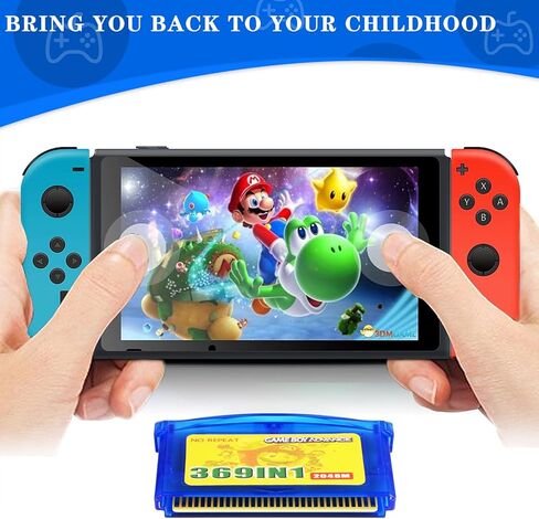 بطاقة ألعاب 369 في 1 وخرطوشة ألعاب كلاسيكية 150 NES لوحدة تحكم الألعاب GBA/GBA SP/GBM/NDS/NDSL 2 قطعة in Kuwait