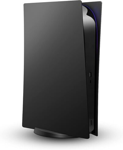 لوحات الوجه للإصدار الرقمي من PS5، لوحة واجهة جانبية مخصصة لجهاز Playstation 5 - أسود غير لامع [ليست لجهاز PS5 Slim Digital] in Kuwait