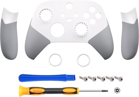eXtremeRate ASR Version Performance Rubberized Side Rails Grips Shell for Xbox Series X & S, Blue Redesigned Grip Handles Faceplate for Xbox Core Controller [Controller Excluded] in Saudi Arabia