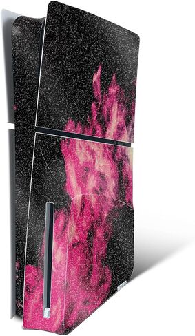 غلاف MightySkins اللامع المتوافق مع وحدة التحكم Playstation 5 Slim Digital Edition فقط - أرجواني دخاني | لمسة نهائية لامعة واقية ومتينة شديدة اللمعان | سهل التطبيق | صنع في الولايات المتحدة الأمريكية in Saudi Arabia